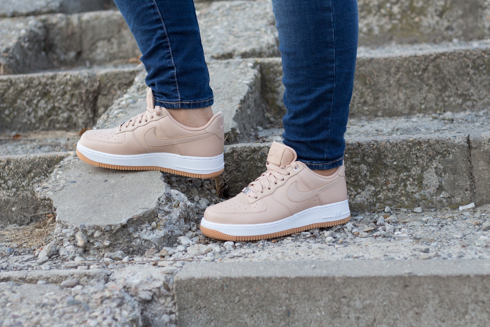 Nike Air Force 1 '07 PREMIUM - BIO BEIGE - pohodlné tenisky